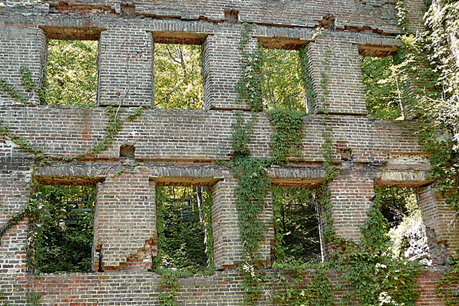 Sweetwater Factory Mill Ruins, Sweetwater Creek