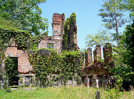 Sweetwater Factory Mill Ruins, New Manchester, Georgia